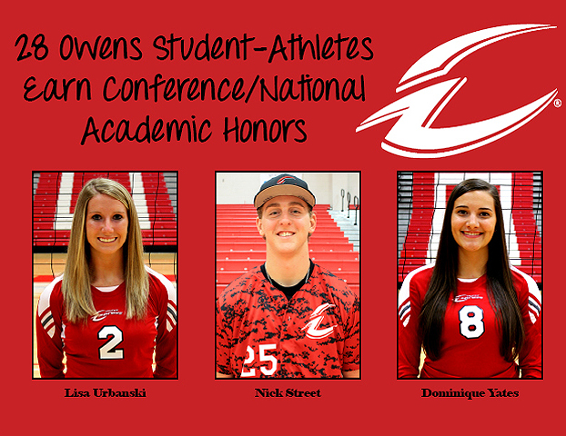 Owens Top Among Conference Schools In Academic Achievement