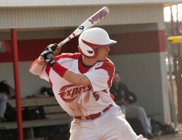 Jesse Solomon went 2-for-4 with a run and an RBI to help the Express close their regular season with eight straight victories. Photo by Seth Foley