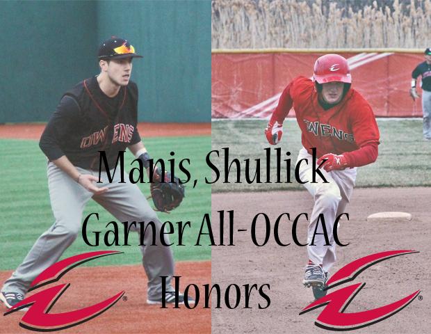Shullick, Manis Earn Postseason Honors In OCCAC