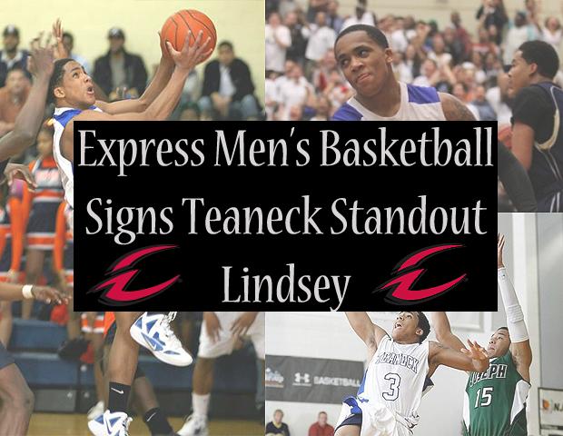 Shaakir Lindsey, of Teaneck High School in New Jersey, has signed with the Express men's basketball program. Photos by: NorthJersey.com, NJ.com and MSGVarsity.com