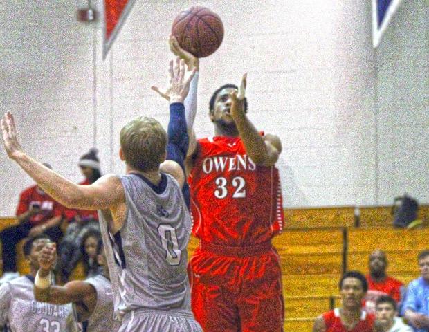 John Murry earned First Team All-OCCAC honors for the second consecutive year today. Photo by Tobias Flemming/Owens Sports Information