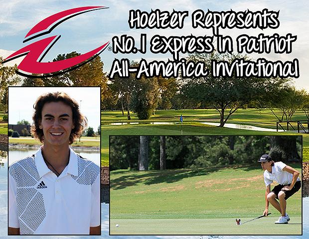 Hoelzer Represents No. 1 Express Men's Golf in 2013 Patriot All-America Invitational