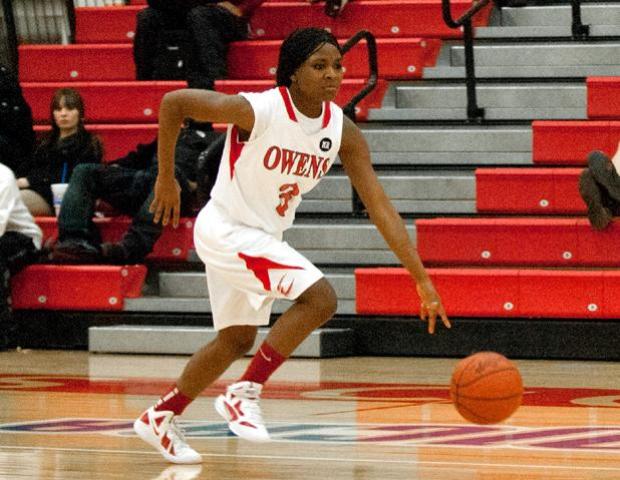 Kieona Foster produced four points, a career-high 15 rebounds, eight steals, six assists and two blocks against Edison State. Photo by Seth Foley