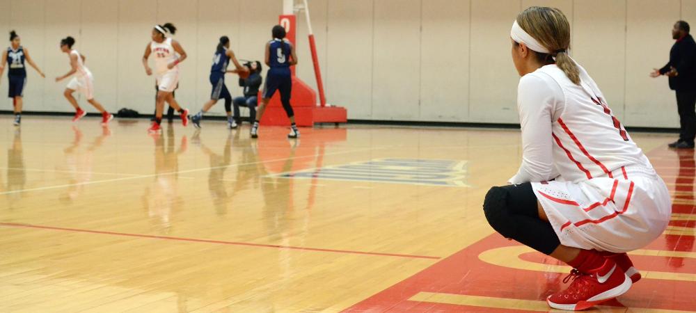 Briana Williams and the Owens women's basketball team will open NJCAA National Tournament play next week. Photo by Amanda Aylwin/Owens Sports Information