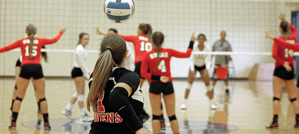 Niki Polce and the Owens volleyball team are now the No. 1 ranked team in the country. Photo by Nicholas Huenefeld/Owens Sports Information